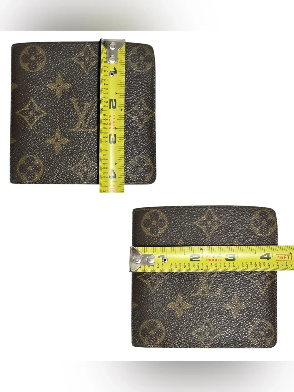 Louis Vuitton Monogram Leather Marco Bifold Men’s Wallet with Box